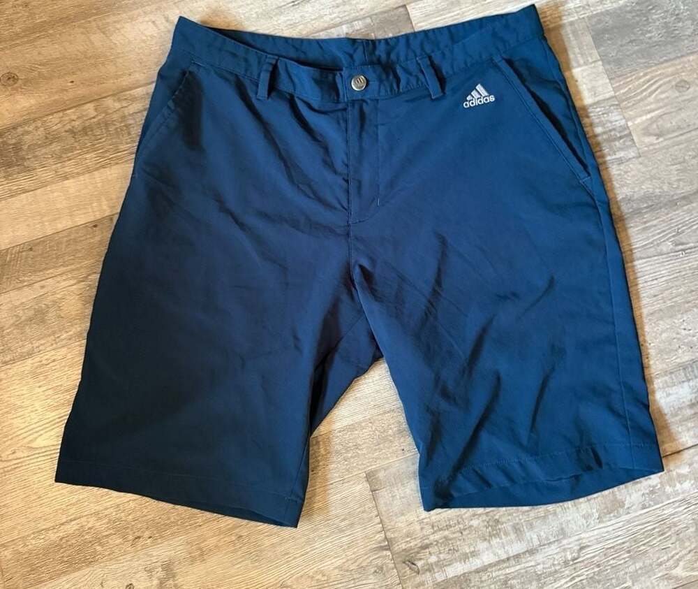 Adidas Golf Shorts Size 34 Blue